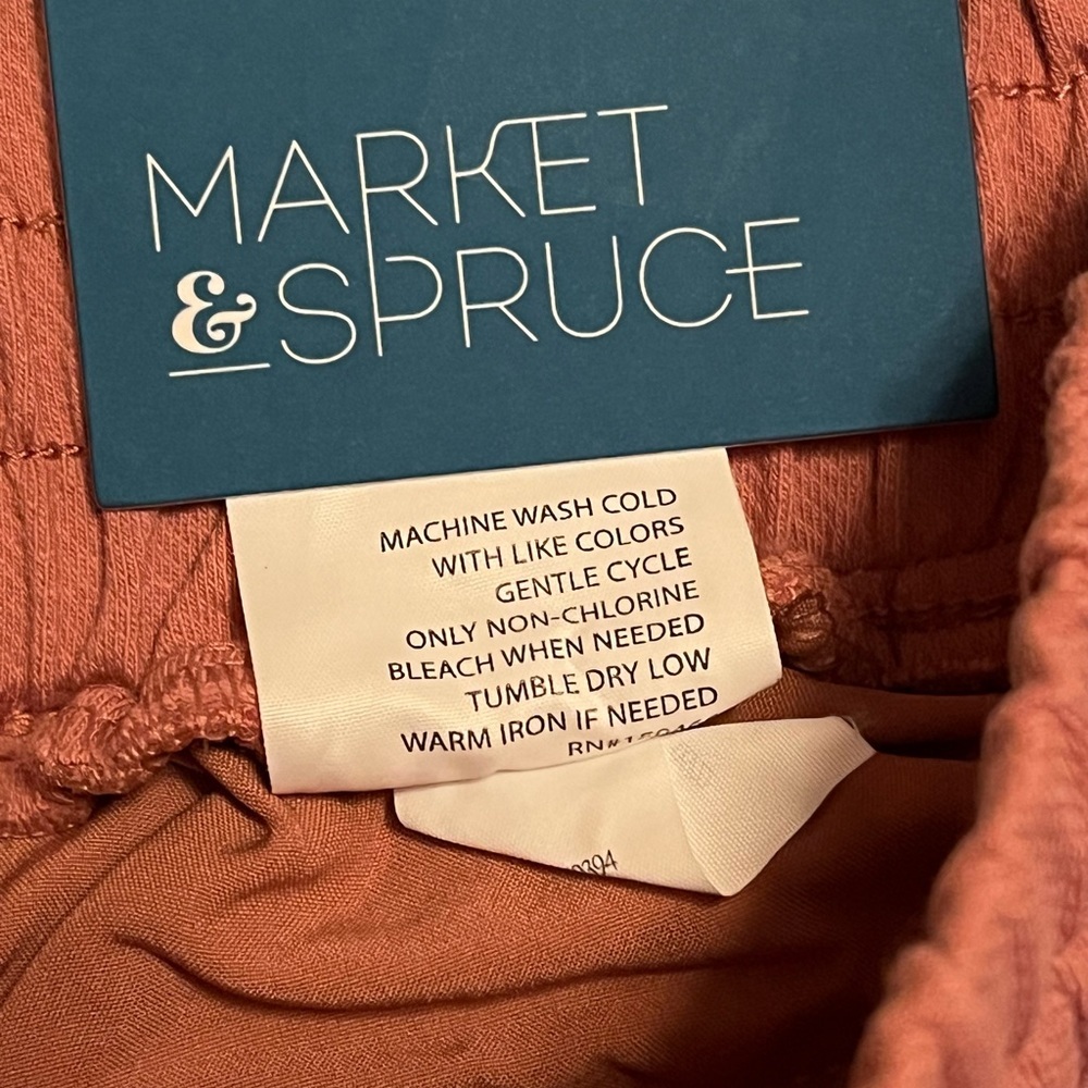 Market & Spruce/women’s NWT High Waist Shorts, Ash Rose, S - Picture 5 of 7